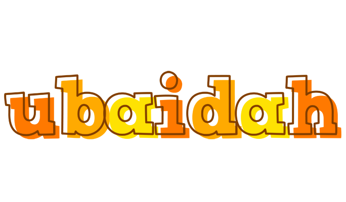 Ubaidah desert logo
