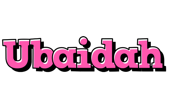 Ubaidah girlish logo