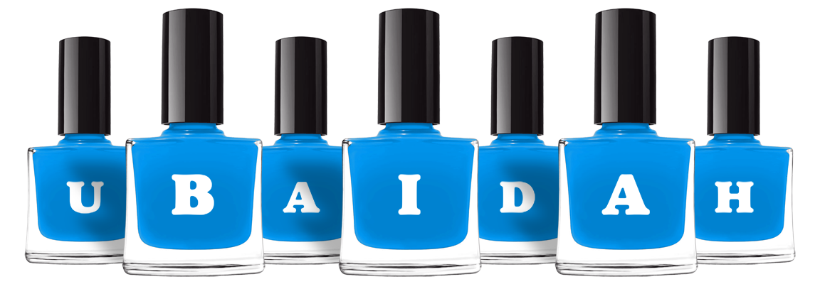 Ubaidah glossy logo