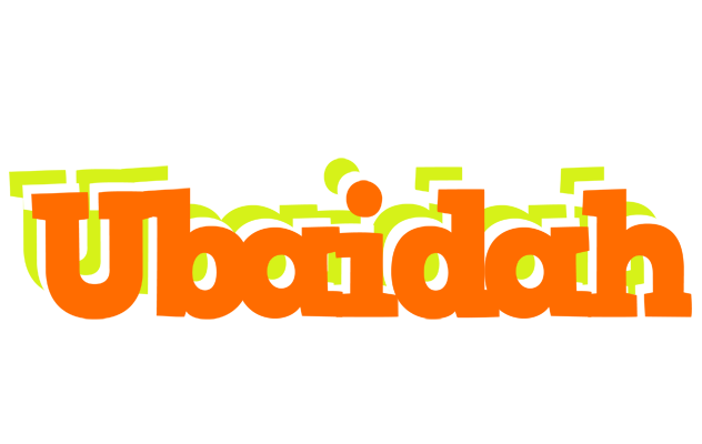 Ubaidah healthy logo