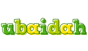 Ubaidah juice logo