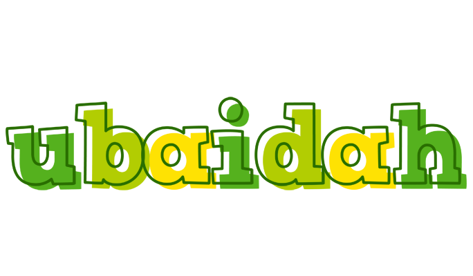 Ubaidah juice logo