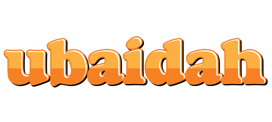 Ubaidah orange logo