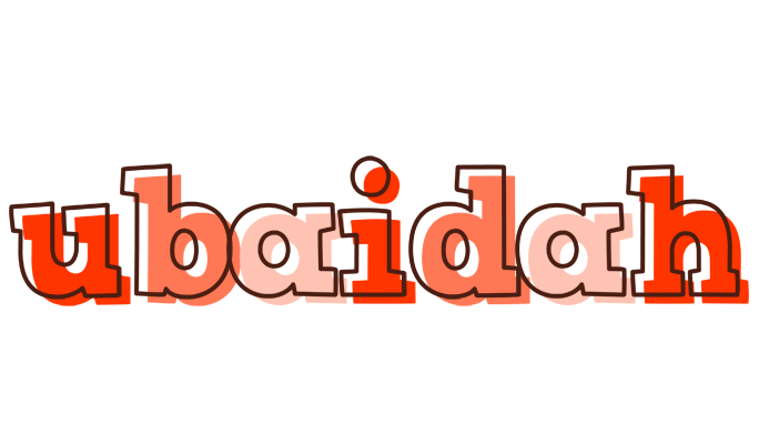 Ubaidah paint logo