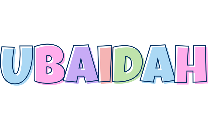 Ubaidah pastel logo