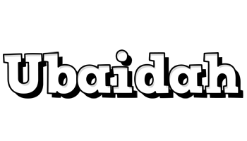 Ubaidah snowing logo