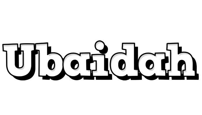 Ubaidah snowing logo