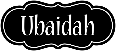 Ubaidah welcome logo