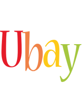 Ubay birthday logo