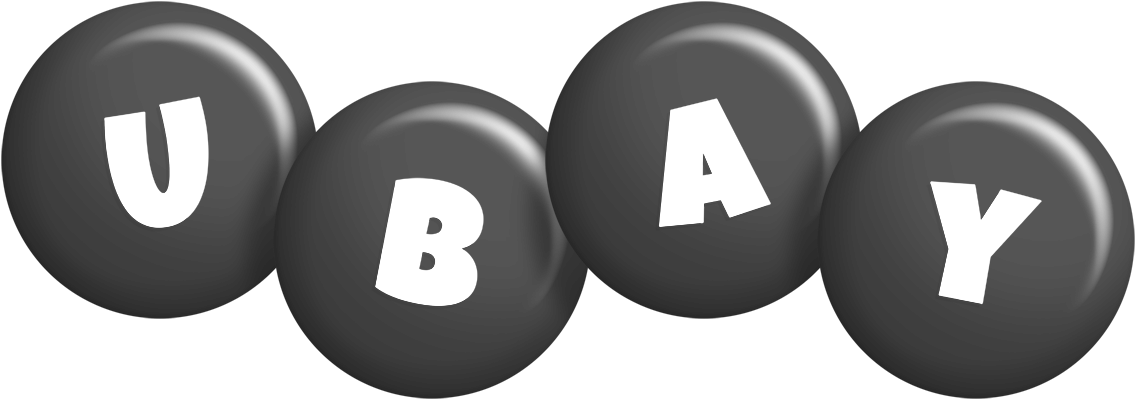 Ubay candy-black logo