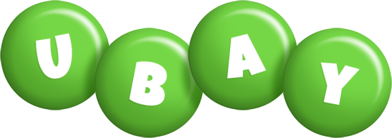 Ubay candy-green logo