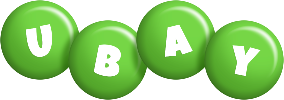 Ubay candy-green logo