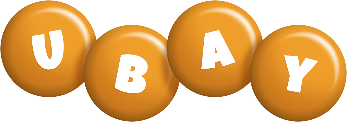 Ubay candy-orange logo