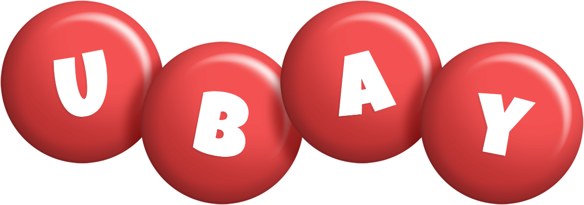Ubay candy-red logo