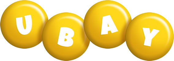 Ubay candy-yellow logo