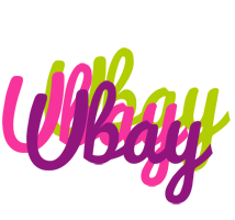 Ubay flowers logo