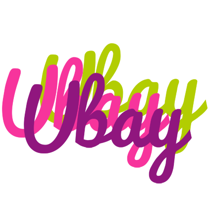 Ubay flowers logo