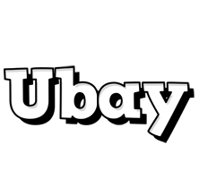 Ubay snowing logo