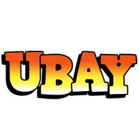 Ubay sunset logo