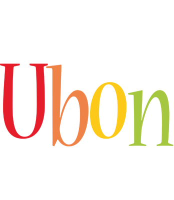 Ubon birthday logo