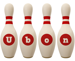 Ubon bowling-pin logo