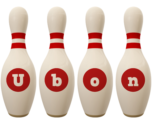 Ubon bowling-pin logo