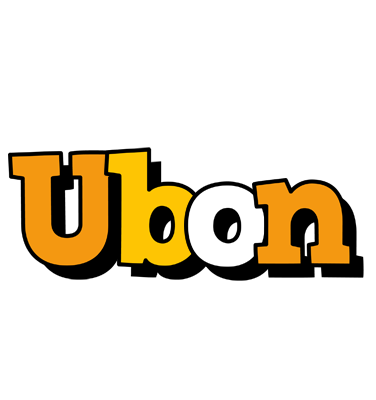 Ubon cartoon logo