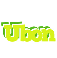 Ubon citrus logo