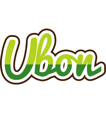 Ubon golfing logo