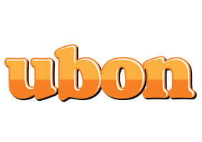 Ubon orange logo