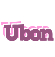 Ubon relaxing logo