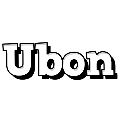 Ubon snowing logo