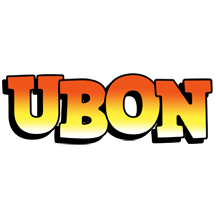 Ubon sunset logo