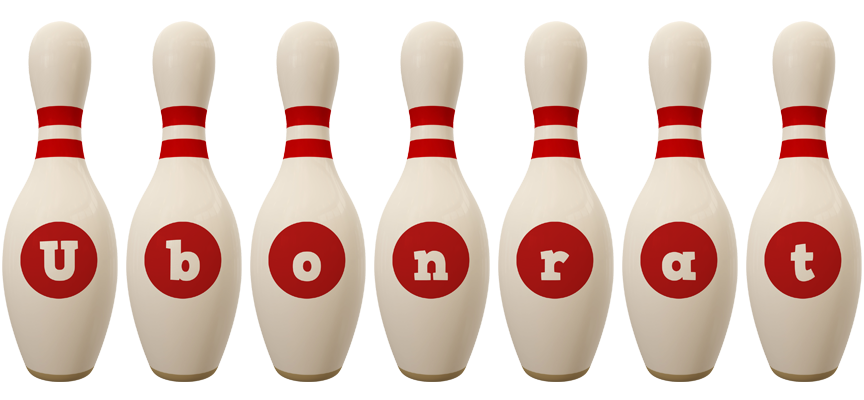 Ubonrat bowling-pin logo