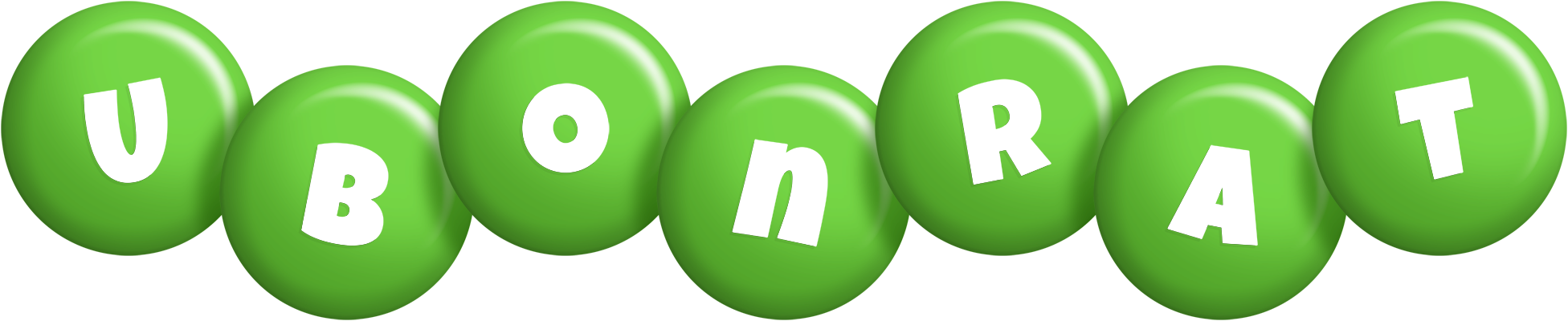 Ubonrat candy-green logo
