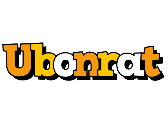 Ubonrat cartoon logo
