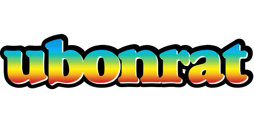 Ubonrat color logo