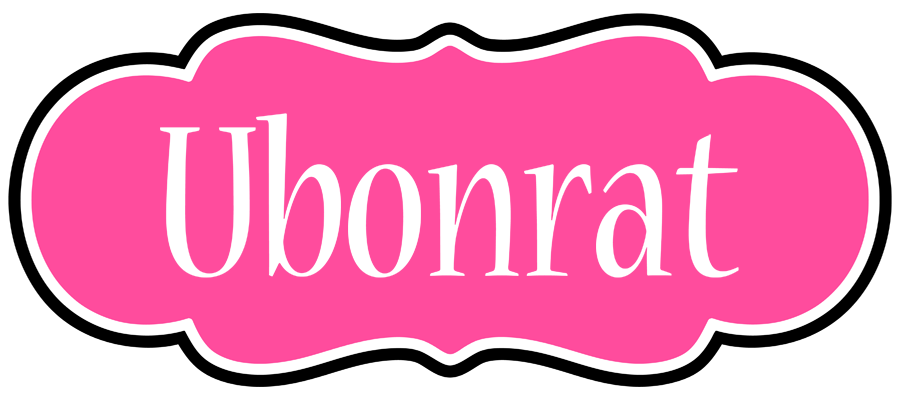 Ubonrat invitation logo