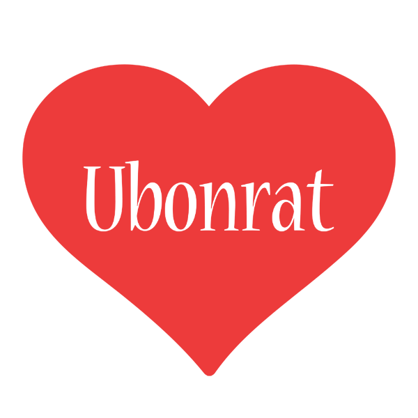 Ubonrat love logo