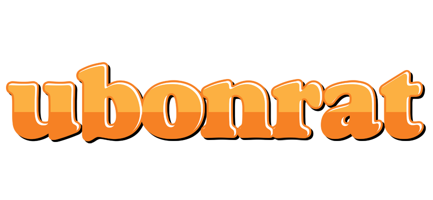 Ubonrat orange logo