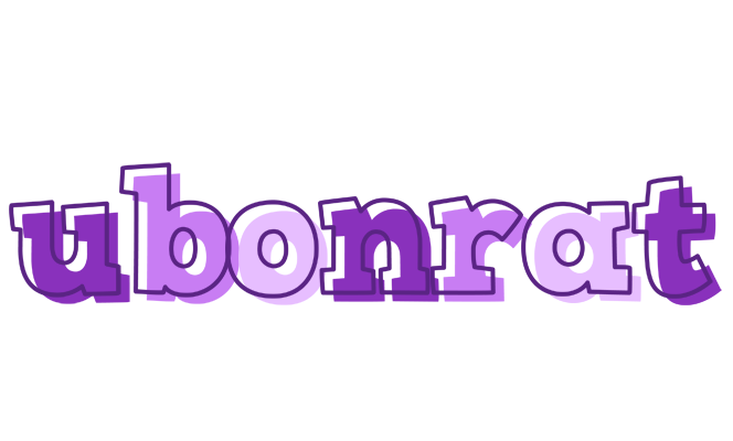 Ubonrat sensual logo