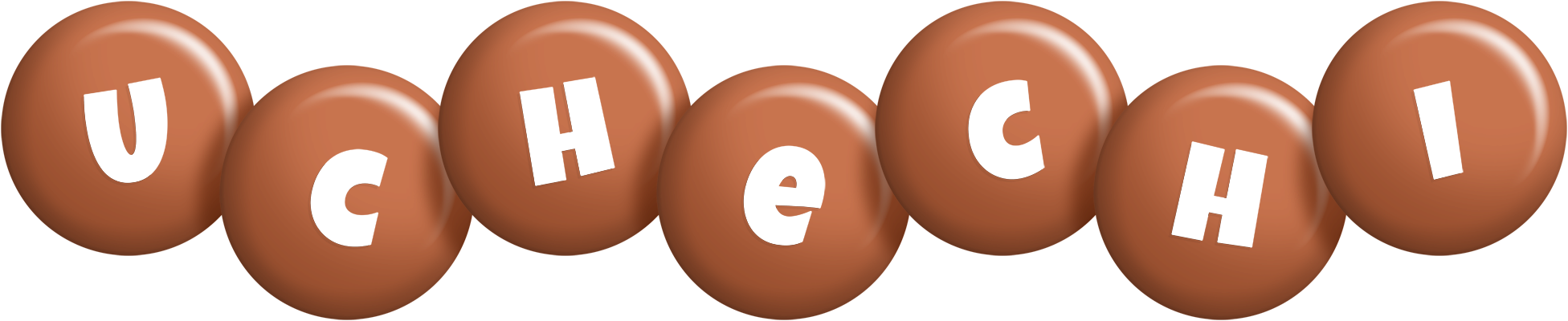 Uchechi candy-brown logo