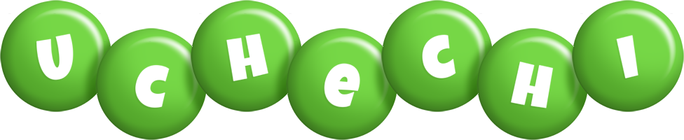 Uchechi candy-green logo