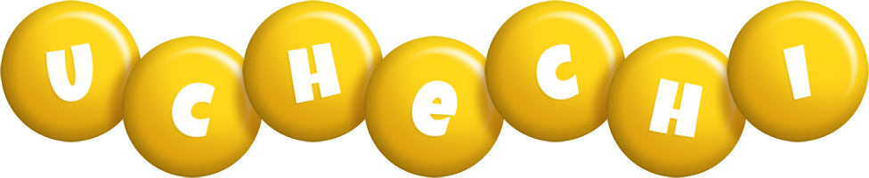 Uchechi candy-yellow logo