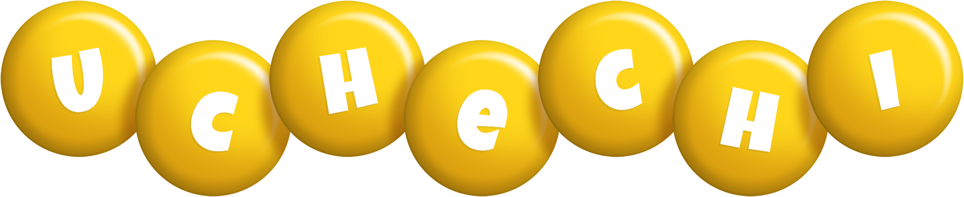 Uchechi candy-yellow logo