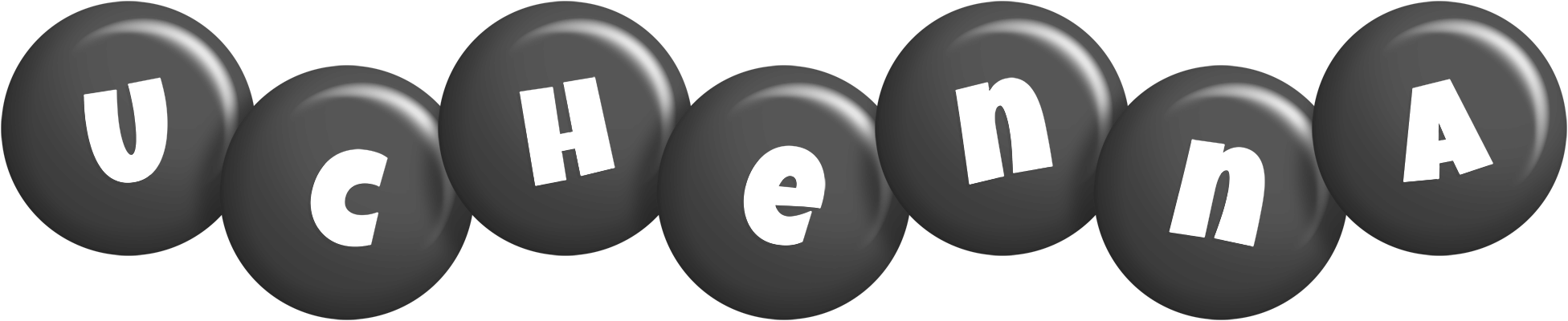 Uchenna candy-black logo