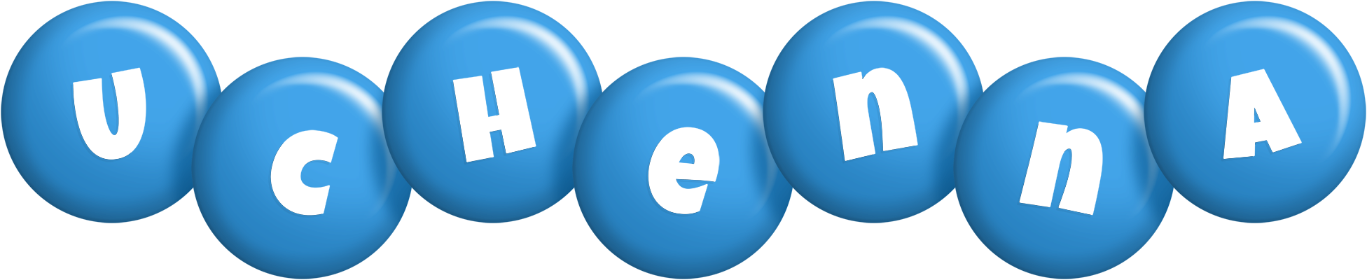 Uchenna candy-blue logo
