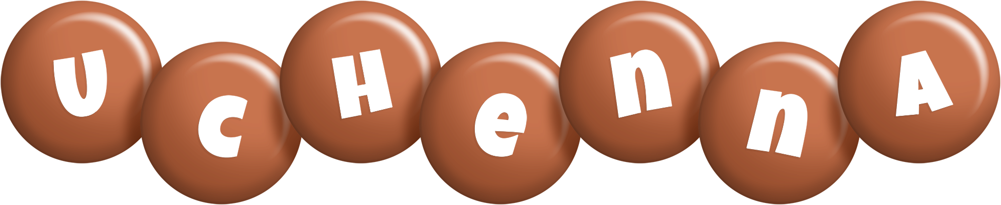 Uchenna candy-brown logo