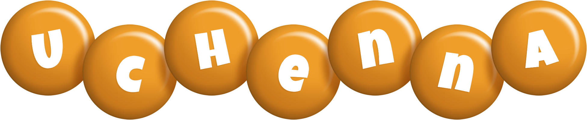 Uchenna candy-orange logo