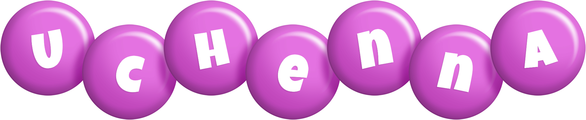 Uchenna candy-purple logo
